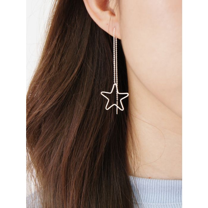 OPENWORK STAR THREADER EARRINGS