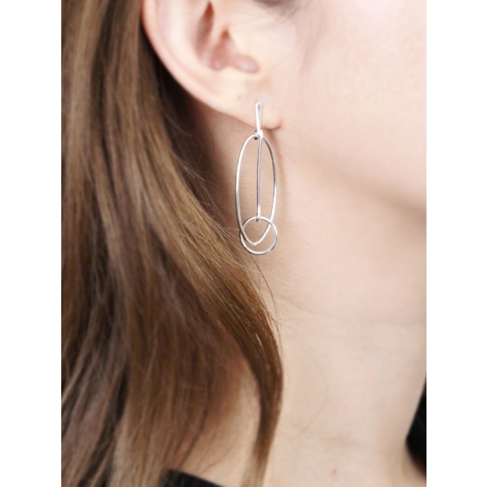 THE GRAND OVAL OPENWORK EARRINGS