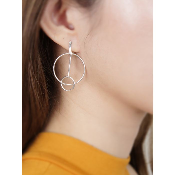 THE GRAND CIRCLE OPENWORK EARRINGS