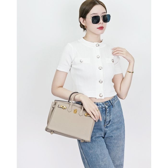 SPECIAL OFFER * MORGAN RIBBED KNIT TOP-WHITE-S