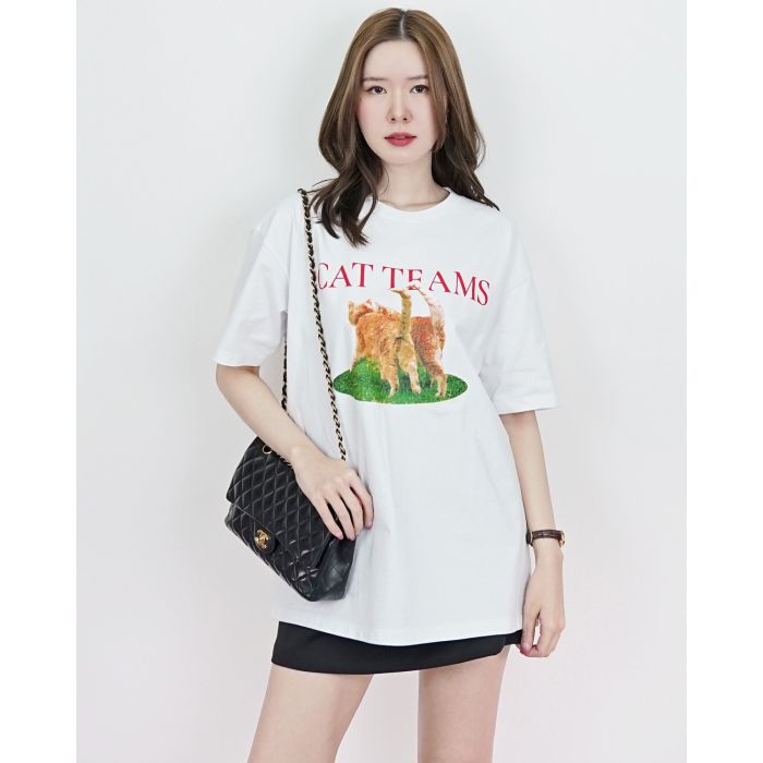 CAT TEAMS COTTON TOP