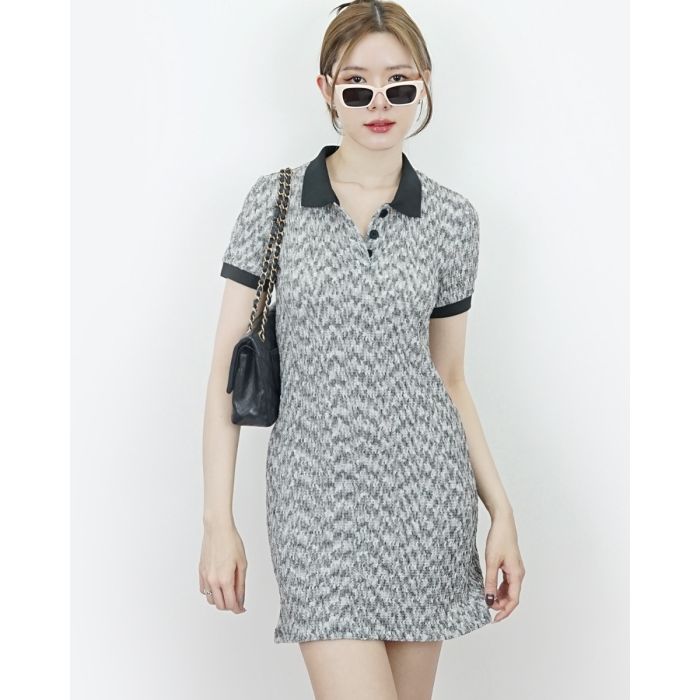 HUSKY MINI KNIT DRESS