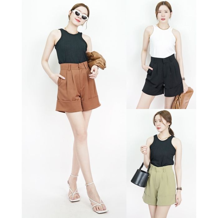 WISDA HIGH WAISTED SHORTS