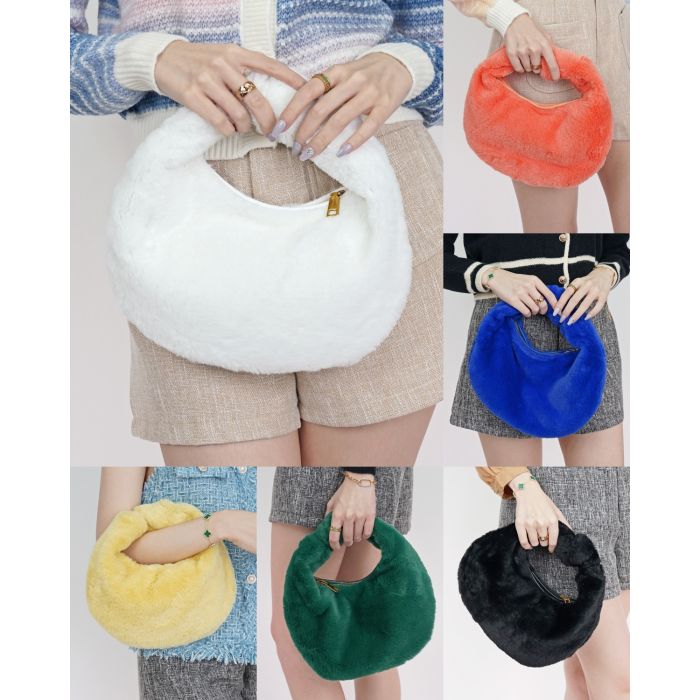 FLUFFY CIRCLE BAG