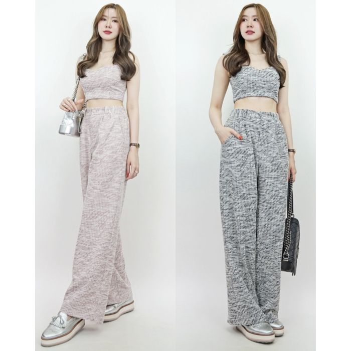 KEIRA SPARKLE TWEED PANTS