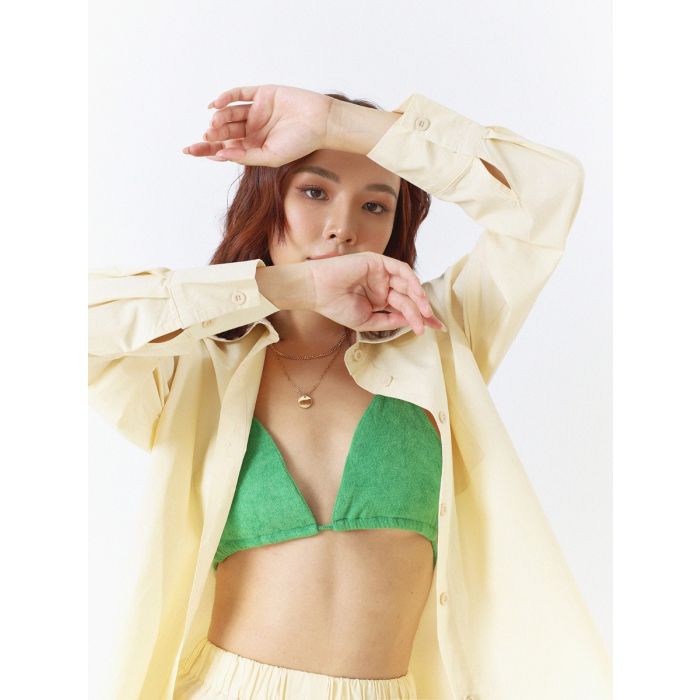 MARINA TOWEL BIKINI SET-GREEN