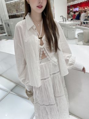 DOLCE LINEN OVERSIZED SHIRT