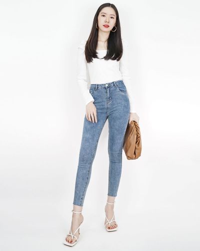 SUPER SKINNY DENIM PANTS