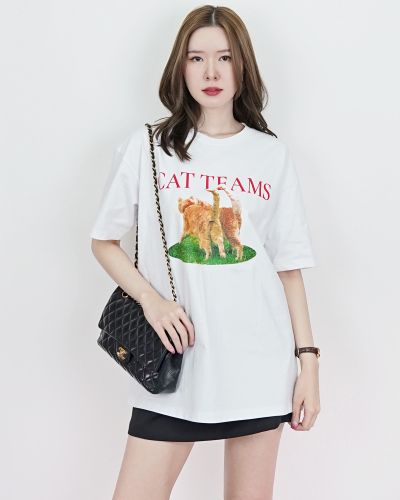 CAT TEAMS COTTON TOP