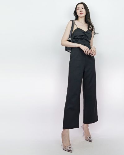 VANILLE DRAPED SINGLET JUMPSUITS