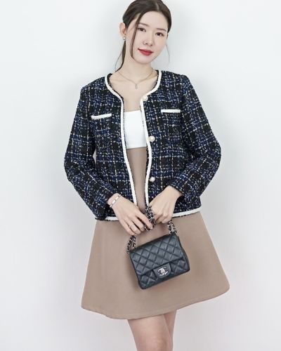 PRECIOUS MIDNIGHT TWEED JACKET