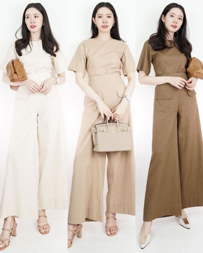 MEGAN WIDE LEG LINEN PANTS