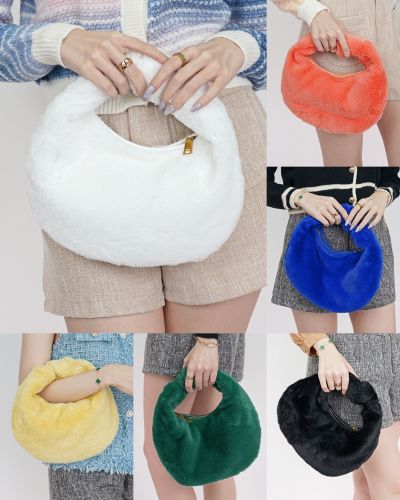 FLUFFY CIRCLE BAG