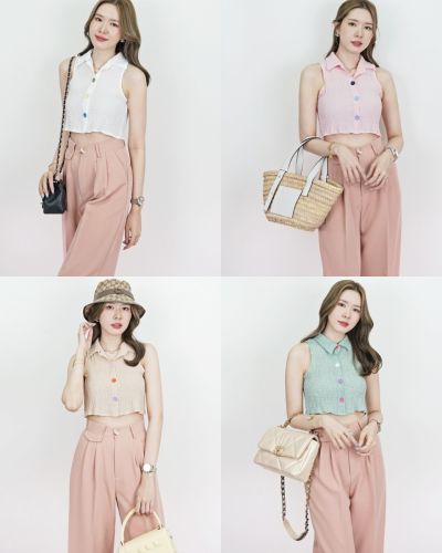 ASTER CHIFFON SLEEVELESS TOP