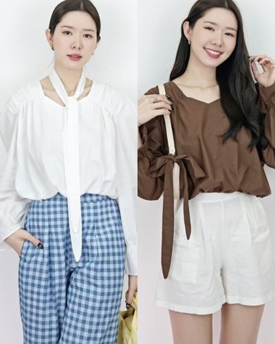 REMY PUFF COTTON BLOUSE